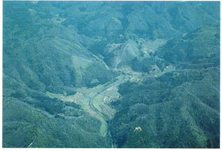 頭名地区の航空写真