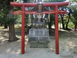 疫病神社の全体写真