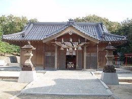 彌久賀神社の拝殿